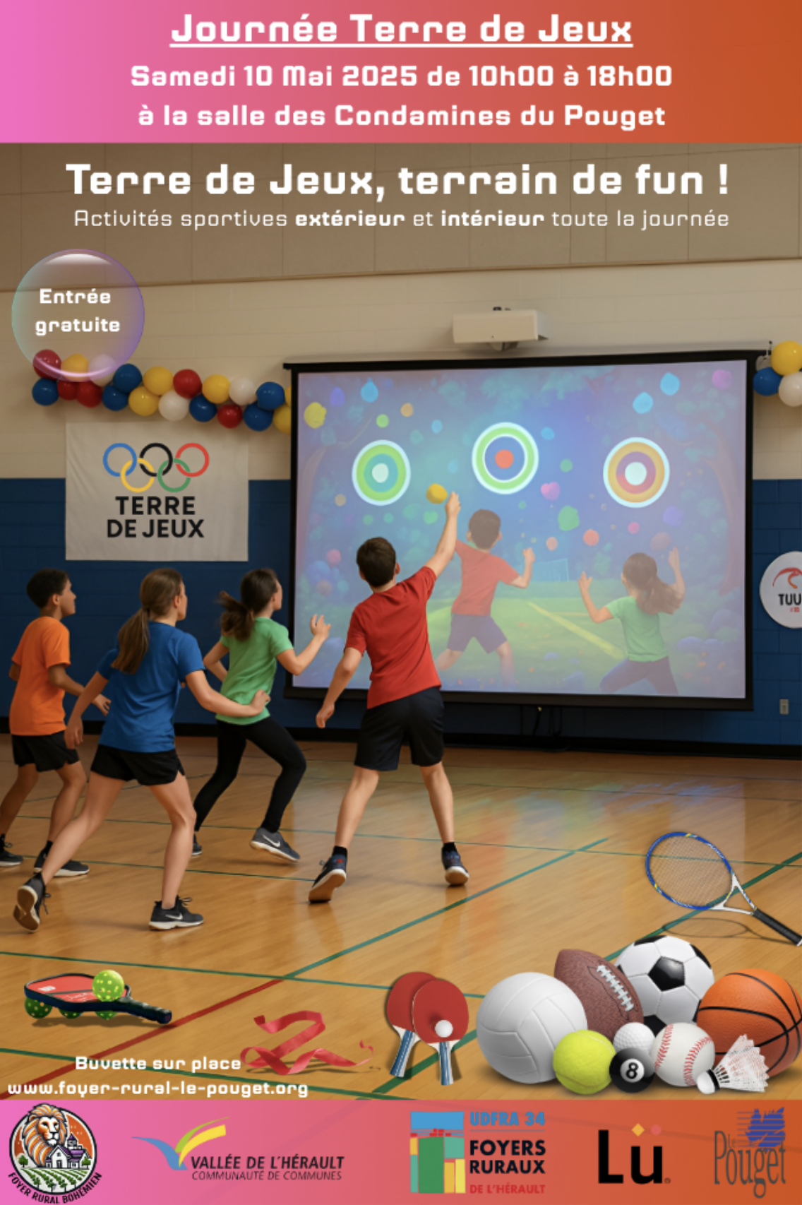 Journée Terre de Jeux au Pouget – Samedi 10 mai 2025 !