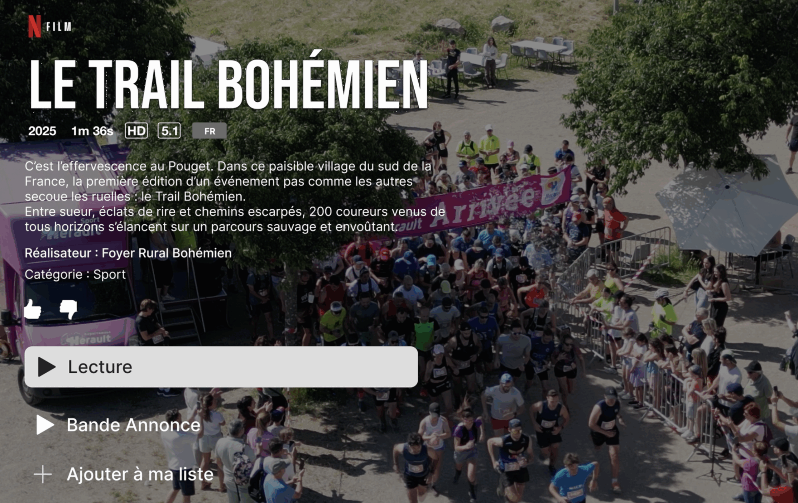 Le trail Bohémien, c’est fini !
